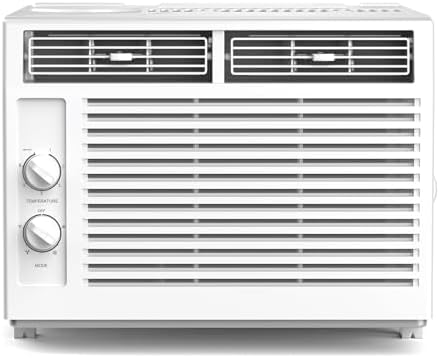ZAFRO 5000BTU Window AC Unit for Bedroom and Living Room