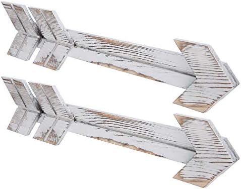 Hyuduo 2PCS Wooden Arrows Wall Decor 1