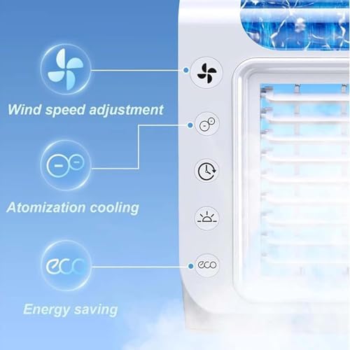 Sherum Snapchill Portable Wall Air Cooler with 6 Speeds and Ice Mist