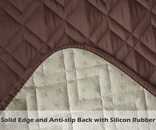 Ameritex Waterproof Sofa Slipcover with Nonslip Design 78 Inch