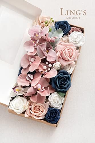 Lings Moment Artificial Flowers Combo Set for Wedding Decor