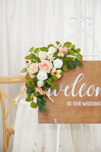 Piklado Wedding Decor Pack of 2 Welcome Sign Garland