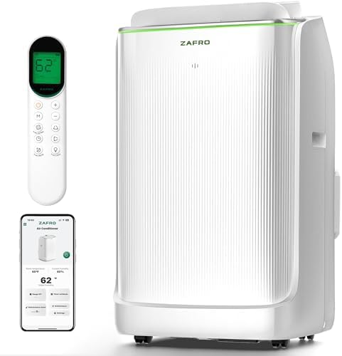 ZAFRO 16000 BTU Portable Air Conditioner Ultra Quiet 42dB