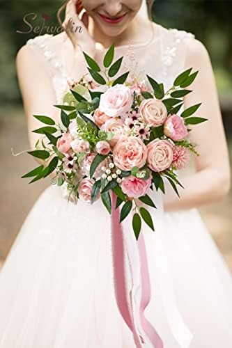 Serwalin Artificial Flowers Home Decorations