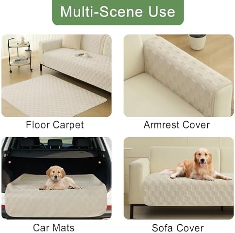 Foxdecor Pet Couch Cover Washable Non Slip 30x70 Inch