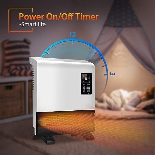 TRUSTECH 1500W Wall Mounted Space Heater with Stand