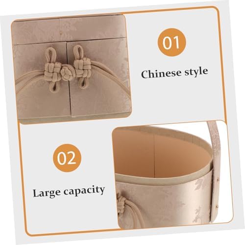 FOMIYES Brocade Wedding Candy Boxes Decorative Treat Containers