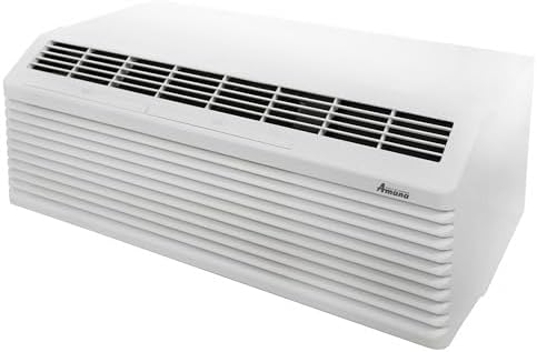 Amana K-Series PTAC 15000 BTU Air Conditioner with 35 kW Heater White