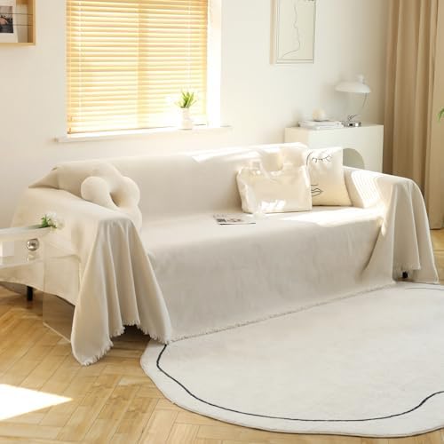 MEETSKY L-Shaped Sofa Cover 91 x 134 Pet Friendly
