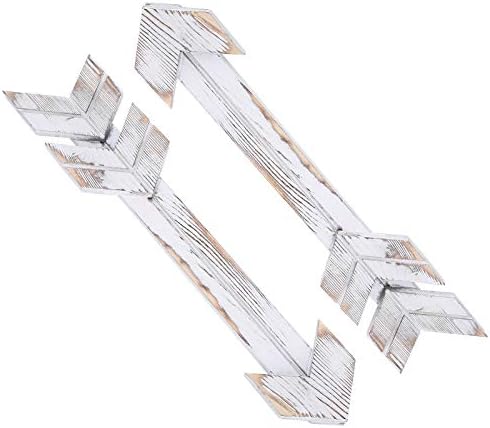 Hyuduo 2PCS Wooden Arrows Wall Decor 1