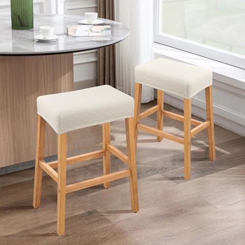 YISUN Stool Covers 2 Pack Stretch Waterproof