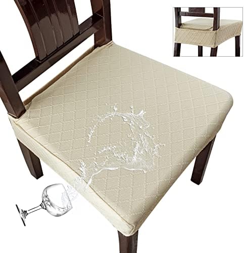 Genina Waterproof Dining Chair Slipcovers 1