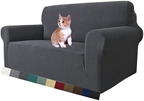 MAXIJIN Stretch Loveseat Sofa Slipcover 1 Piece