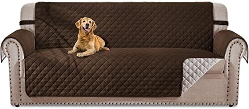 Reversible Oversized Sofa Cover for Dogs Water Resistant and Washable