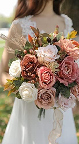 Artificial Flowers Silk Mix DIY Wedding Decor Combo