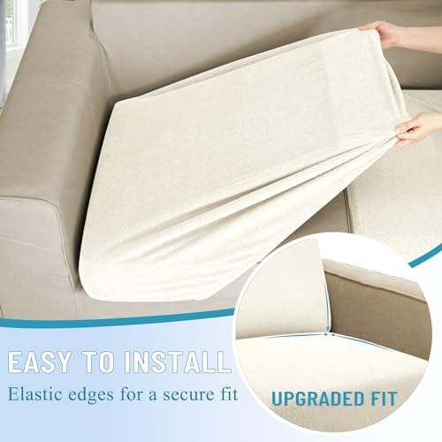 Waterproof Sectional Couch Cushion Covers 11 Pieces for Dogs and Pets