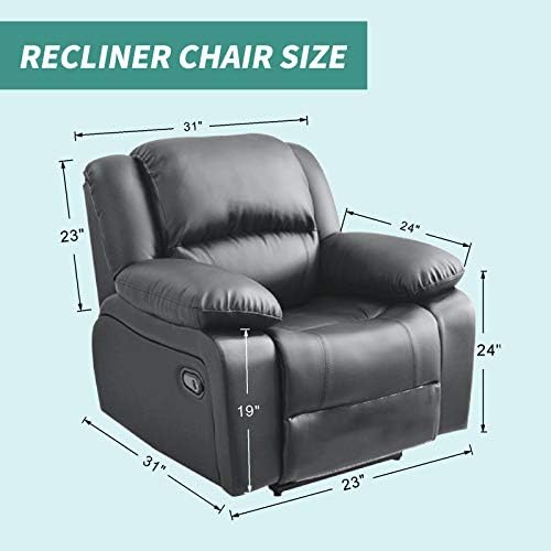 YEMYHOM 4 Piece Stretch Recliner Slipcover Dark Coffee