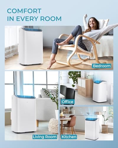 EUHOMY 14000 BTU Portable AC for 700 Sq Ft Room