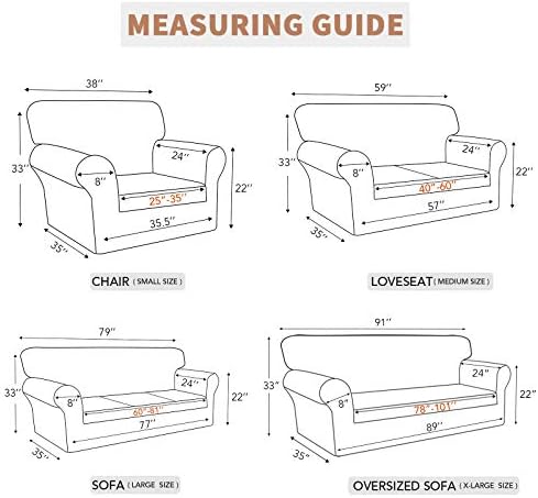 Easy-Going Chair Couch Cover Dual Waterproof Dark Gray