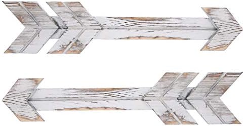 Hyuduo 2PCS Wooden Arrows Wall Decor 1