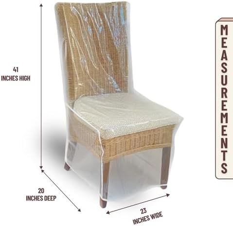 Evelots 6-Piece Dining Chair Cover Protector Set