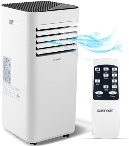 SereneLife SLPAC180W Portable Air Conditioner 3-in-1