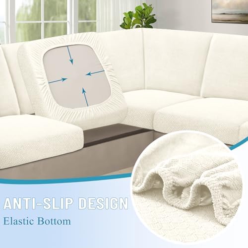 Waterproof Sectional Couch Cushion Covers 11 Pieces for Dogs and Pets