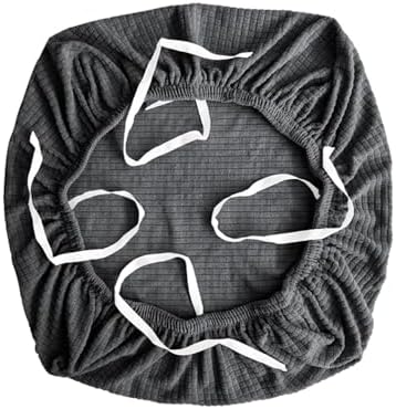 Sunnyway Stretchable Chair Seat Cover - Fits 177 to 217 Grey