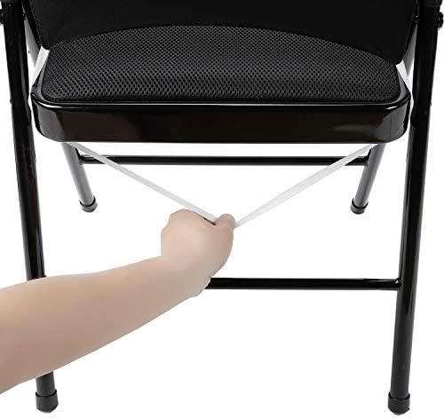 Peomeise Stretch Spandex Chair Cover 6pcs White