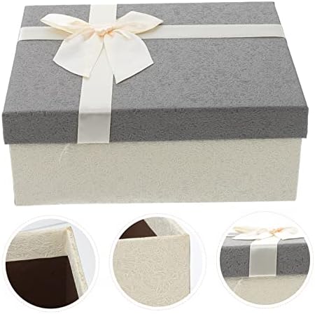 Ipetboom Elegant Rectangular Gift Box with Bowknot 1
