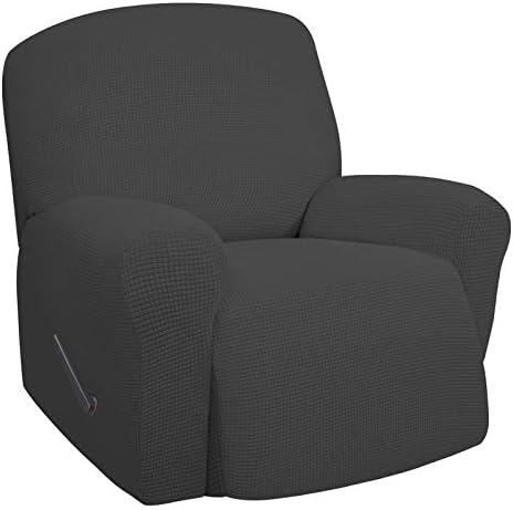 Easy-Going Oversized Recliner Slipcover - Dark Gray