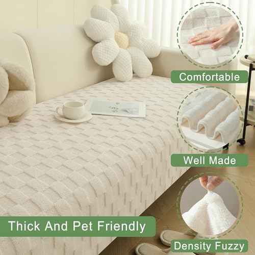 Foxdecor Pet Couch Cover Washable Non Slip 30x70 Inch