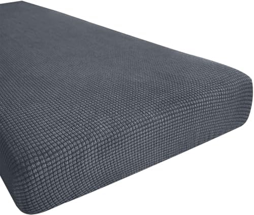 Hokway Stretch Sofa Slipcover Cushion Cover Gray Medium