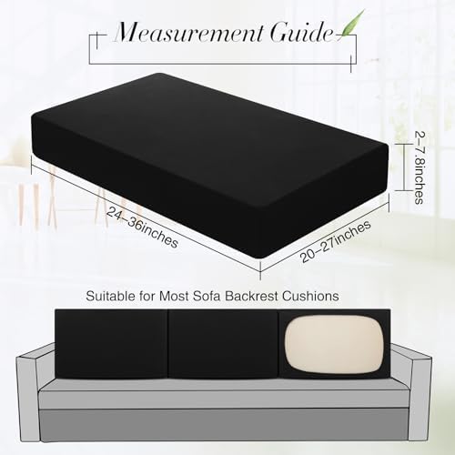 Newwiee 4 Piece Stretch Sofa Backrest Cover Set