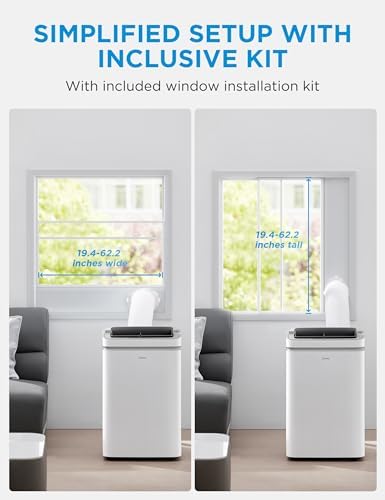Midea 12000 BTU Portable AC with Dehumidifier and Fan Mode