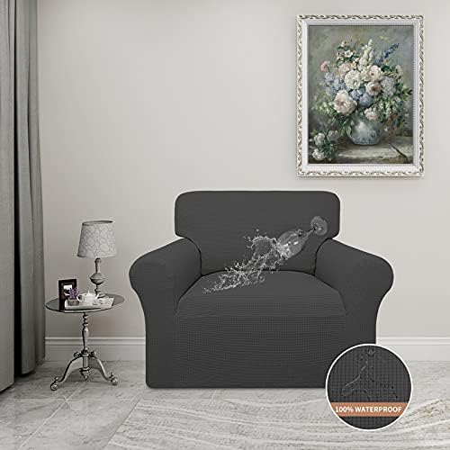 Easy-Going Chair Couch Cover Dual Waterproof Dark Gray