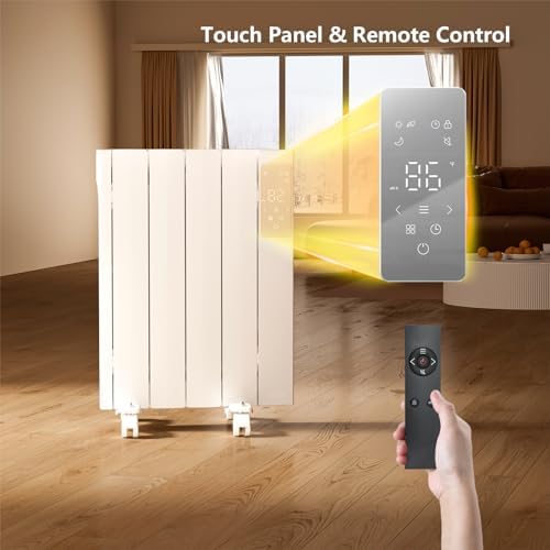 700W Convection Wall Panel Heater with Remote Control and Child Lock 1