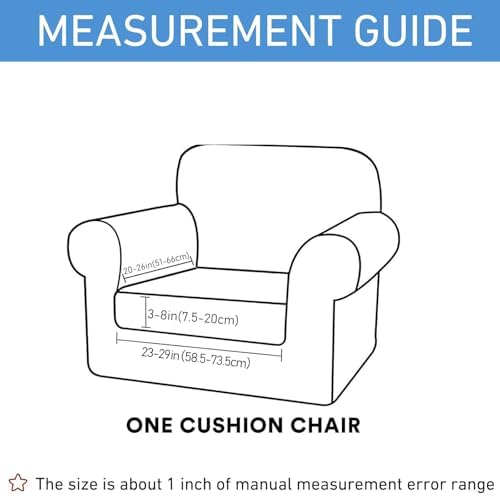 Hyha Waterproof Sofa Slipcover Non-Slip Cushion Cover for Pet and Kids