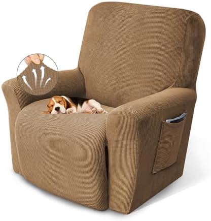 KEKUOU Recliner Chair Covers for Kids and Dogs