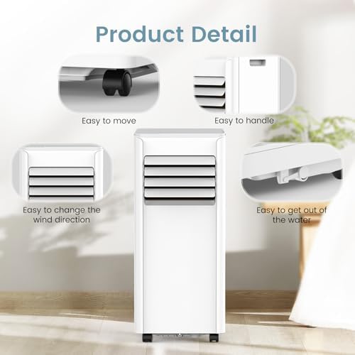 Antarctic Star 10000 BTU Portable AC for 450 Sq Ft