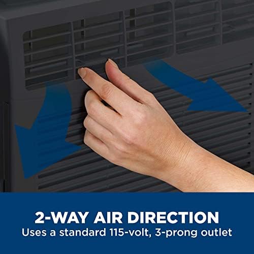 GE 6000 BTU Electronic Window AC Unit - Black