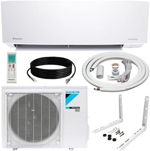 Daikin 9000 BTU Ductless Mini-Split Air Conditioner with Installation Kit