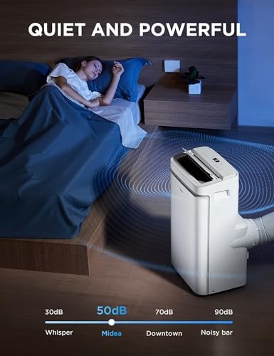 Midea 12000 BTU Portable AC with Dehumidifier and Fan Mode
