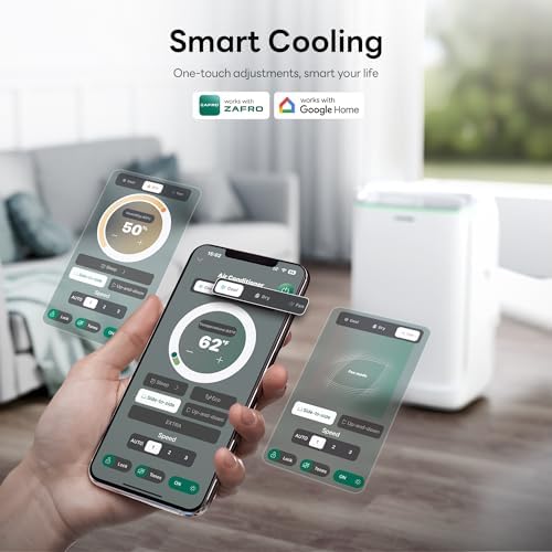 ZAFRO 16000 BTU Portable Air Conditioner Ultra Quiet 42dB