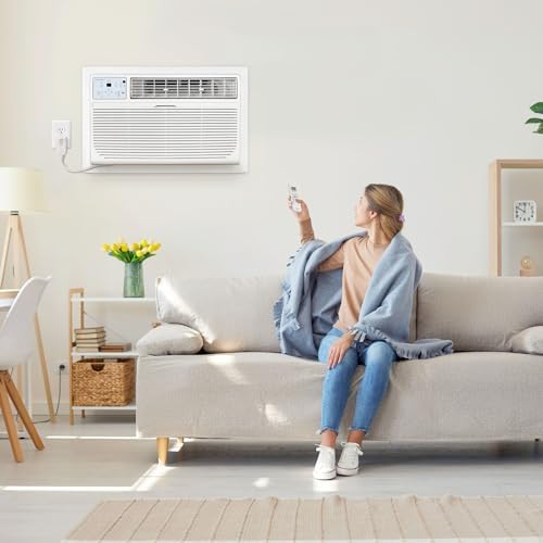 Keystone 8000 BTU Wall AC with Heat and Dehumidifier 1