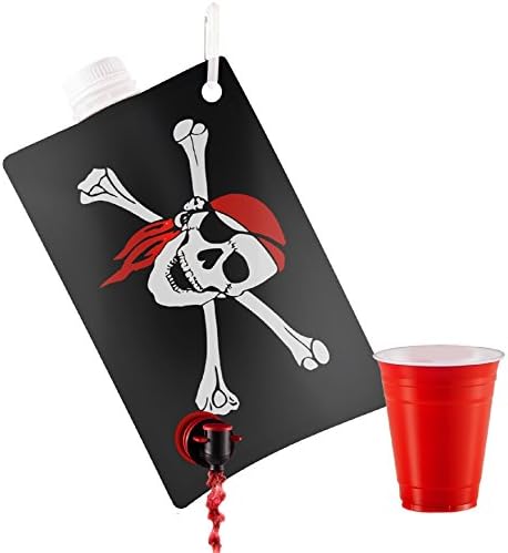 Pirate Flag 2 Liter BPA-Free Party Flask 1