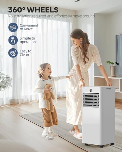 16000 BTU Wifi Portable AC with App Control and 24H Timer