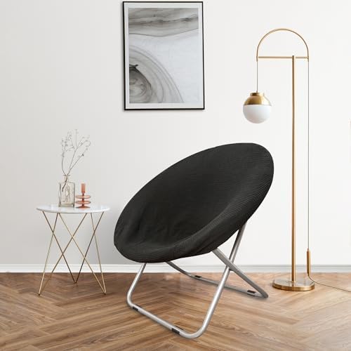 Stretchable Jacquard Fabric Slipcover for Saucer Chair