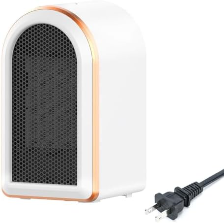 1200W Portable Desk Space Heater with Tip-over Protection 1