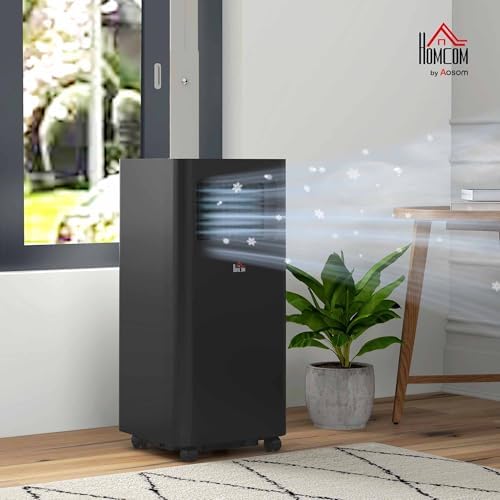 HOMCOM 8000 BTU Portable Air Conditioner with Dehumidifier and Fan